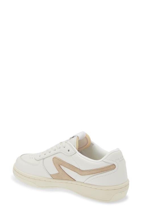 Shop Rag & Bone Retro Court Sneaker In White/dune