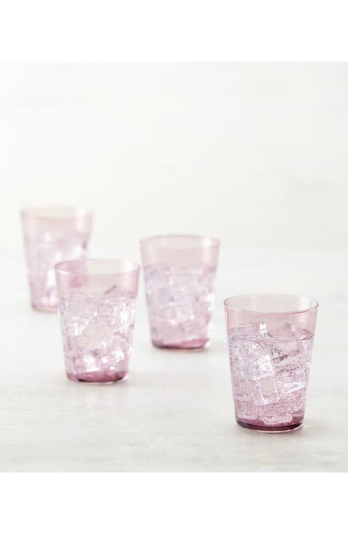 Fortessa Together Set Of 4 Tritan Crystal Glasses In Lilac