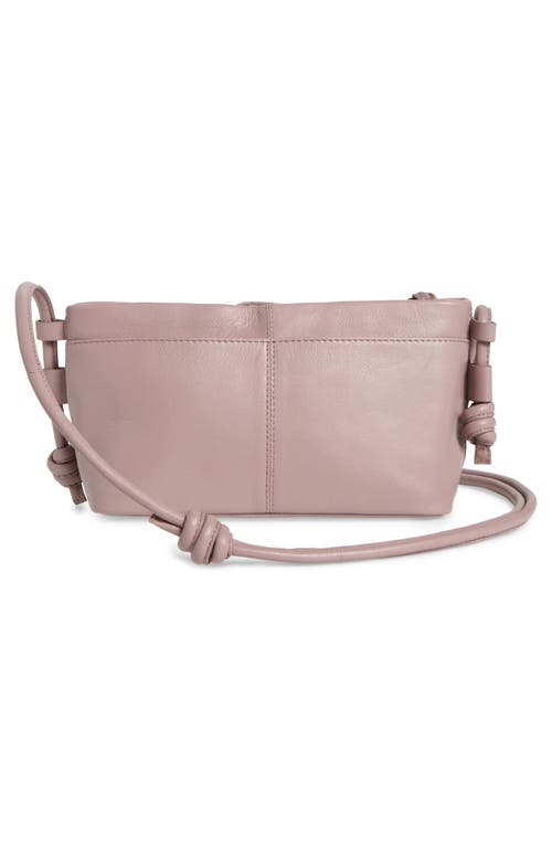 Shop Lucky Brand Tala Leather Crossbody In Thistle