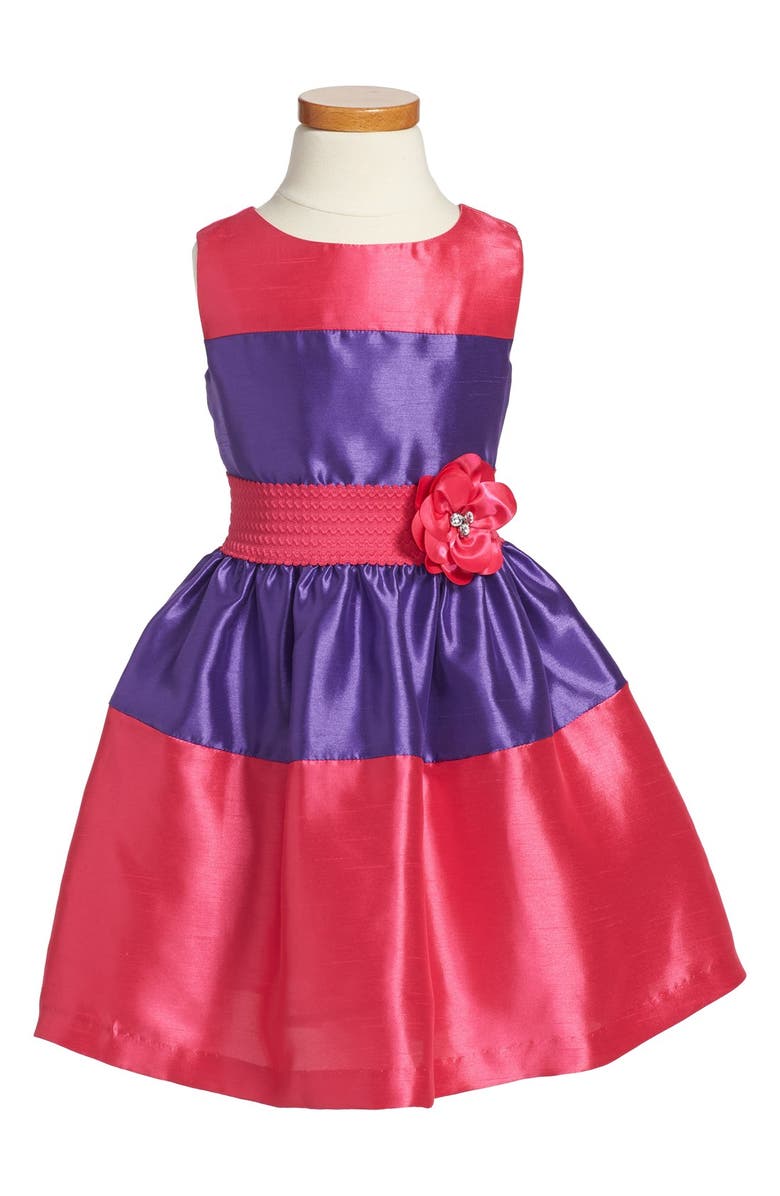 Us Angels Colorblock Sleeveless Dress (Toddler Girls & Little Girls ...