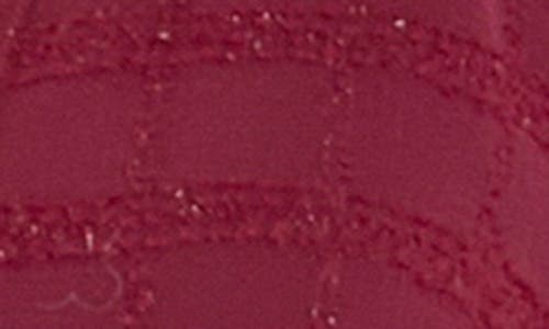 English Factory Textured Chiffon Dress In Bordeaux