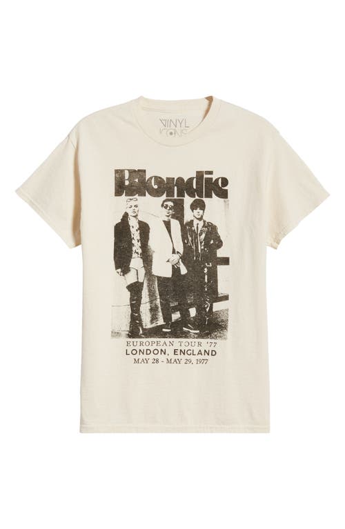 Shop Vinyl Icons Blondie London Cotton Graphic T-shirt In Natural