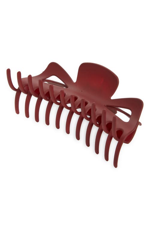 Shop Bp. Jumbo Wing Claw Clip In Red Grape