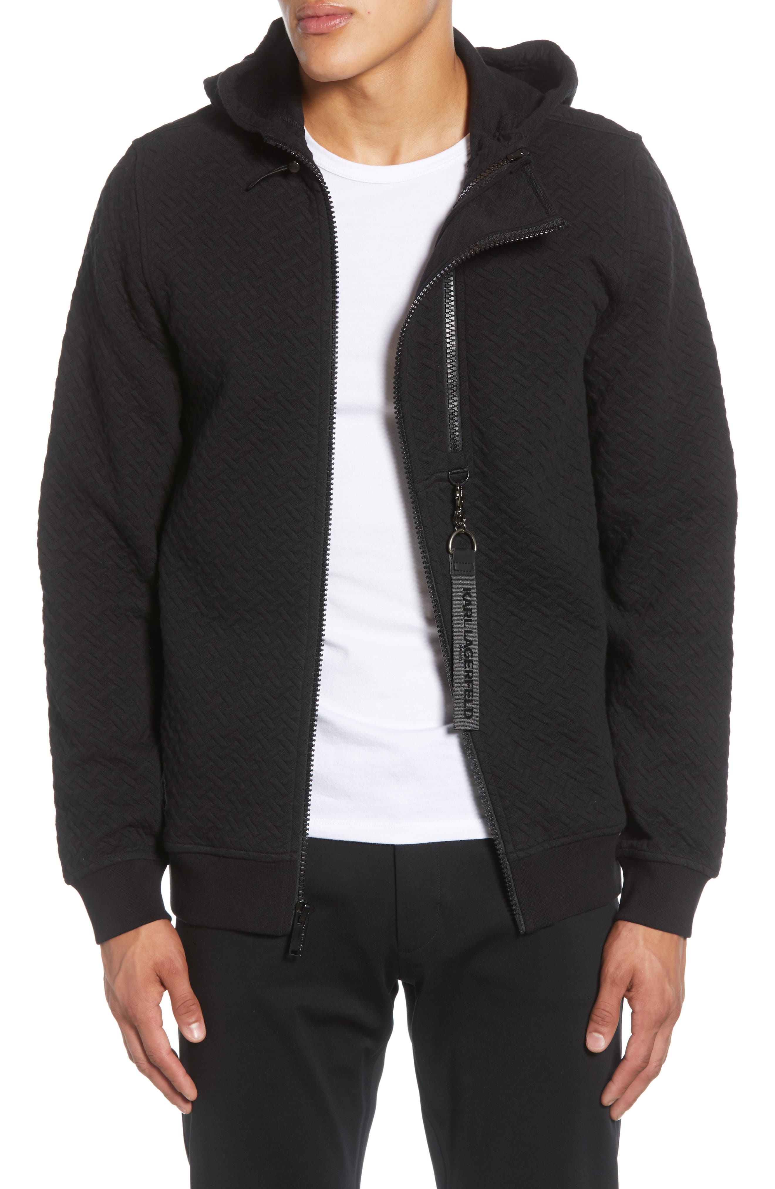 two zipper jacket