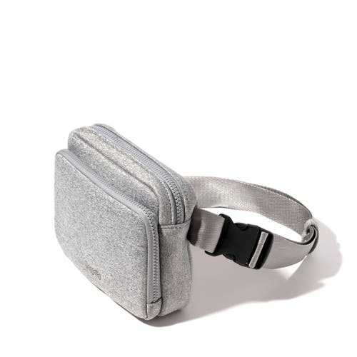 Shop Baggallini Modern Belt Bag Sling In Heather Grey Neoprene