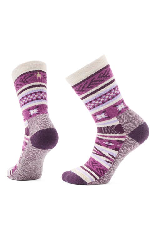 SMARTWOOL SMARTWOOL EVERYDAY CABIN GAMES MERINO WOOL BLEND CREW SOCKS