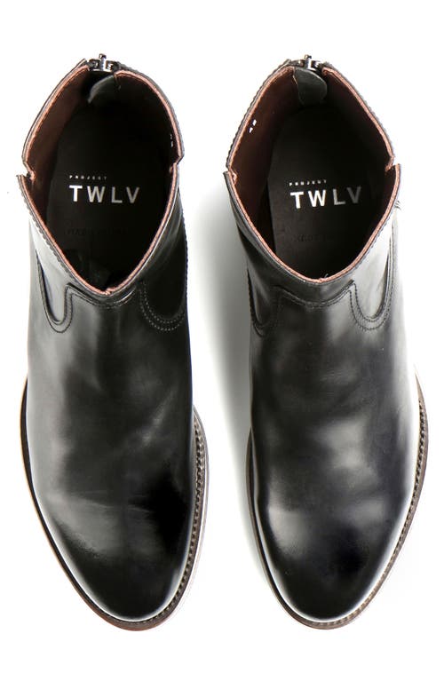 Shop Project Twlv Flame Boot In Black Cordovan