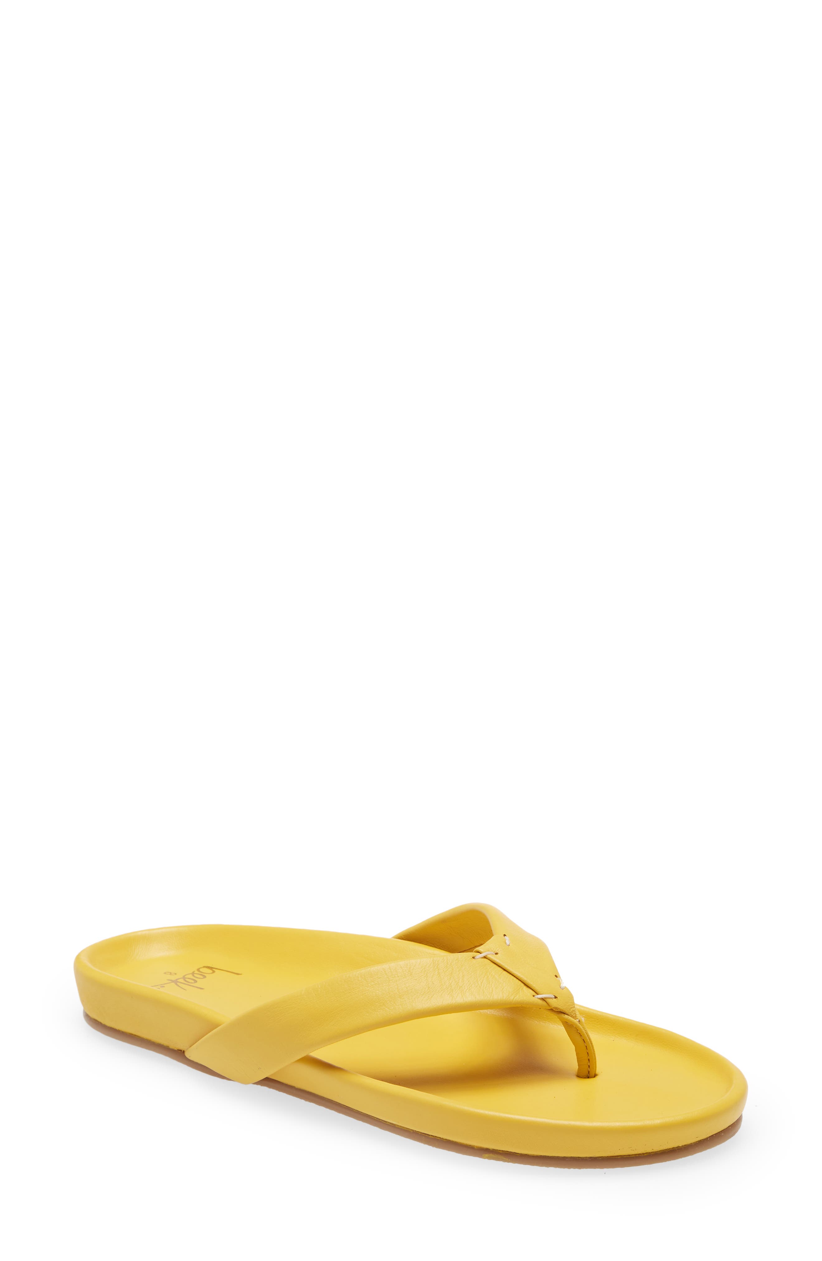 yellow fit flops
