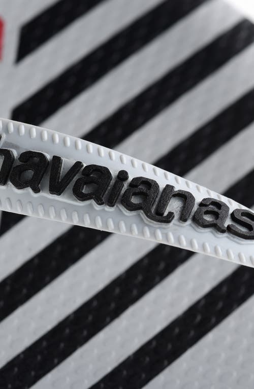 Shop Havaianas Trend Mens Flip Flop In Ice Grey/grey/black