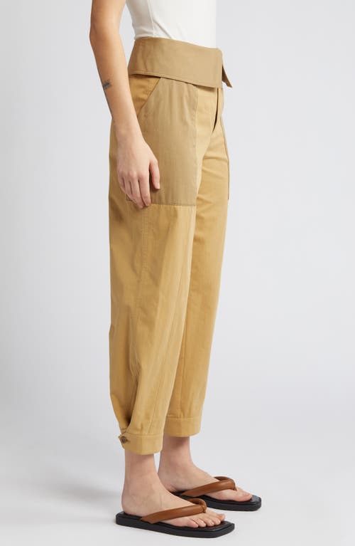 FRAME FRAME FOLDOVER CROP PANTS 