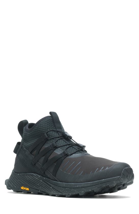 Merrell Embark Mid Shield Sneaker In Triple Black