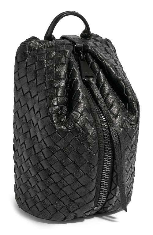 Aimee Kestenberg Tamitha Woven Mini Backpack In Black Woven