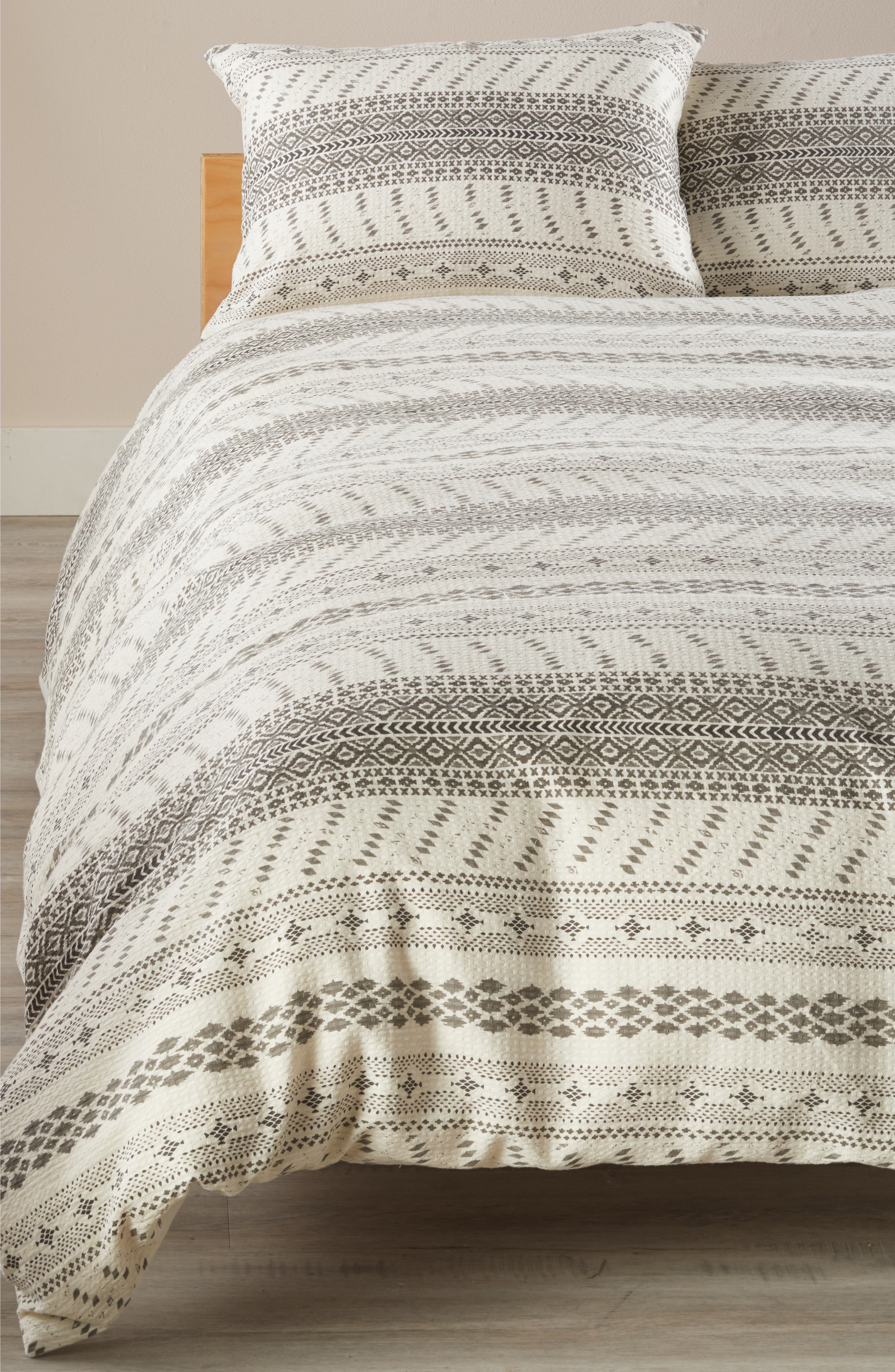 Nordstrom at Home Waffle Print Duvet Cover Nordstrom