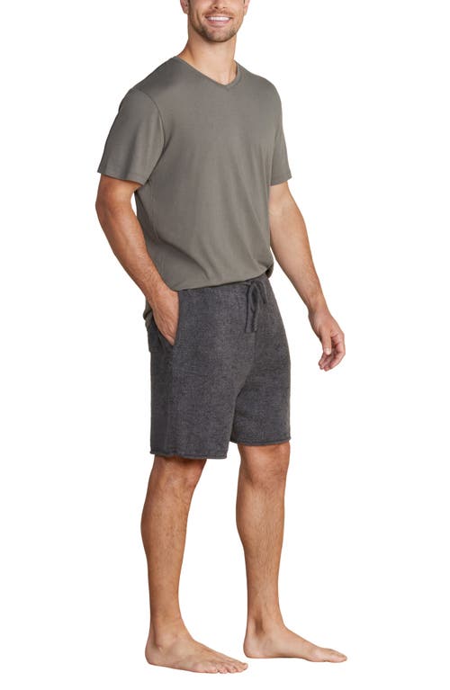 Barefoot Dreams Cozychic® Ultra Lite® Lounge Shorts In Carbon