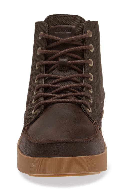 Shop Olukai Mōlina Water Repellent Boot In Dark Wood/dark Wood