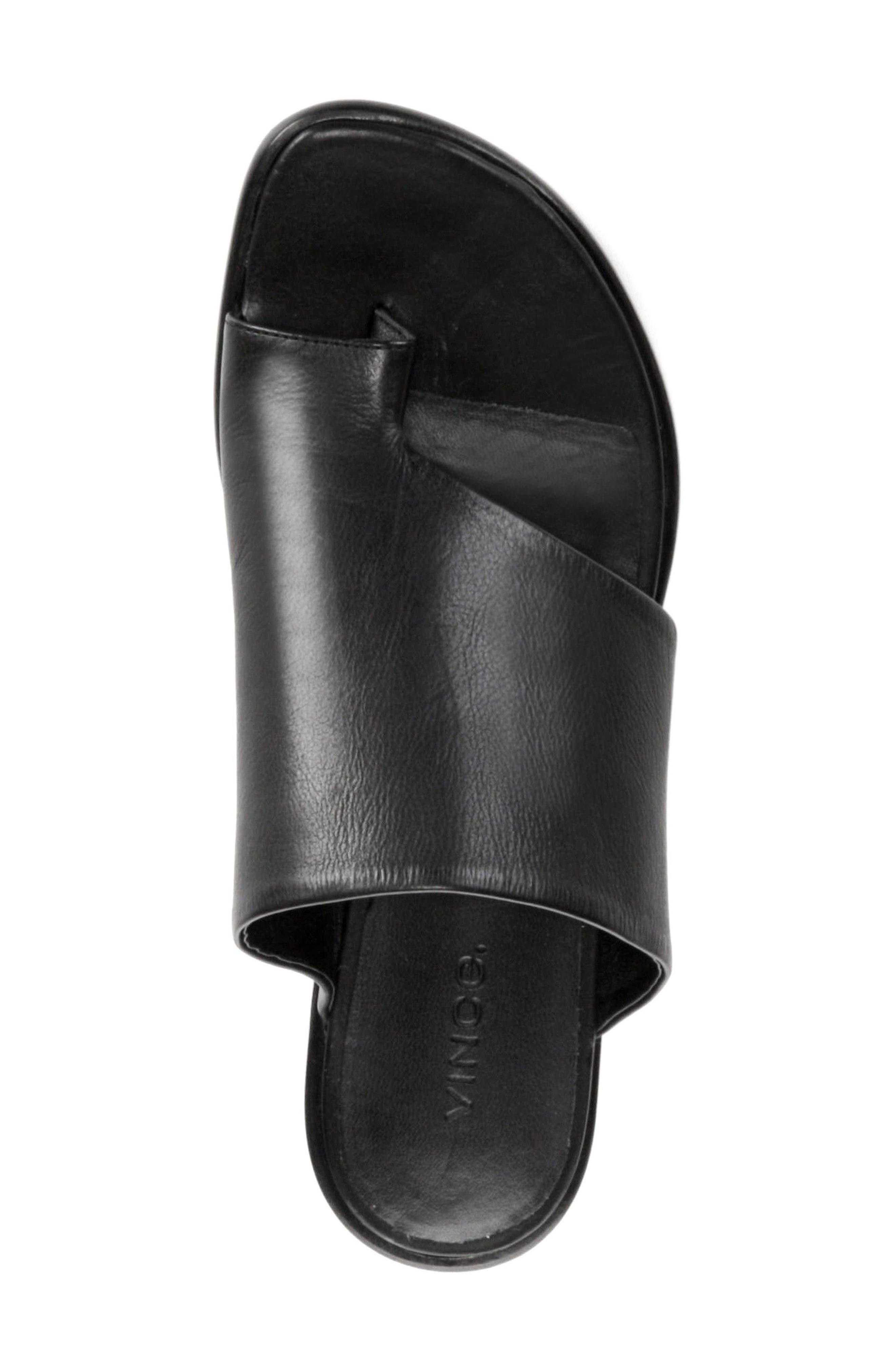 vince edris sandal black