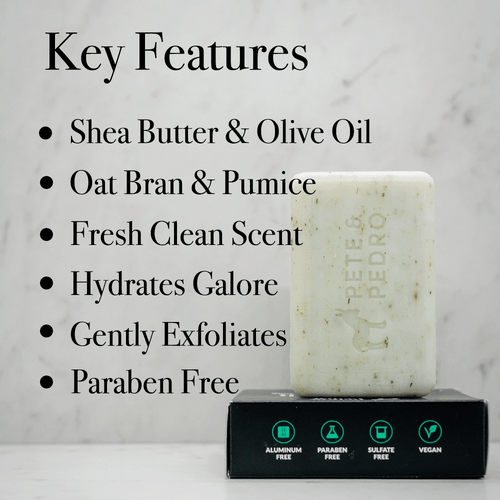 Pete & Pedro Fresh Natural Body Bar Soap