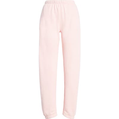 Entireworld French Terry Sweatpants, Pink (Nordstrom Exclusive)