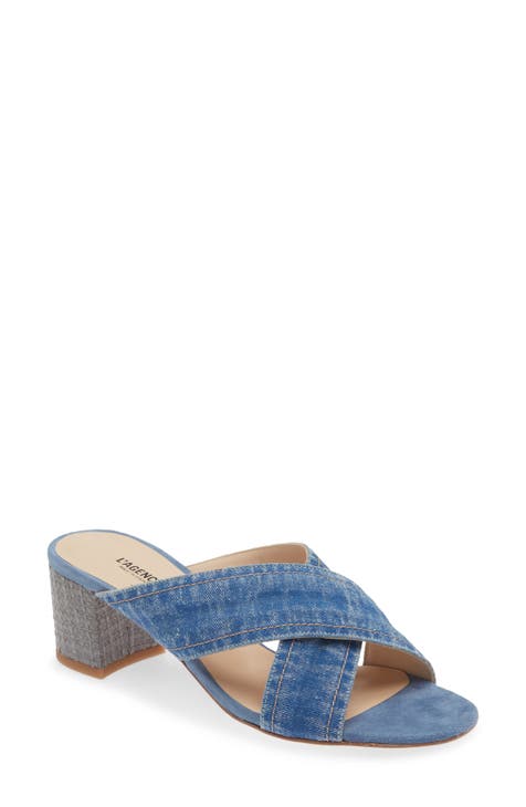 denim sandals for women