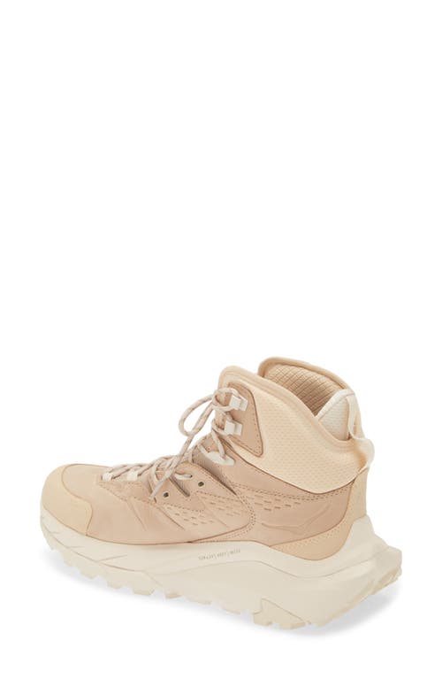 Hoka Kaha 2 Gtx Waterproof Hiking Boot In Shifting Sand/eggnog