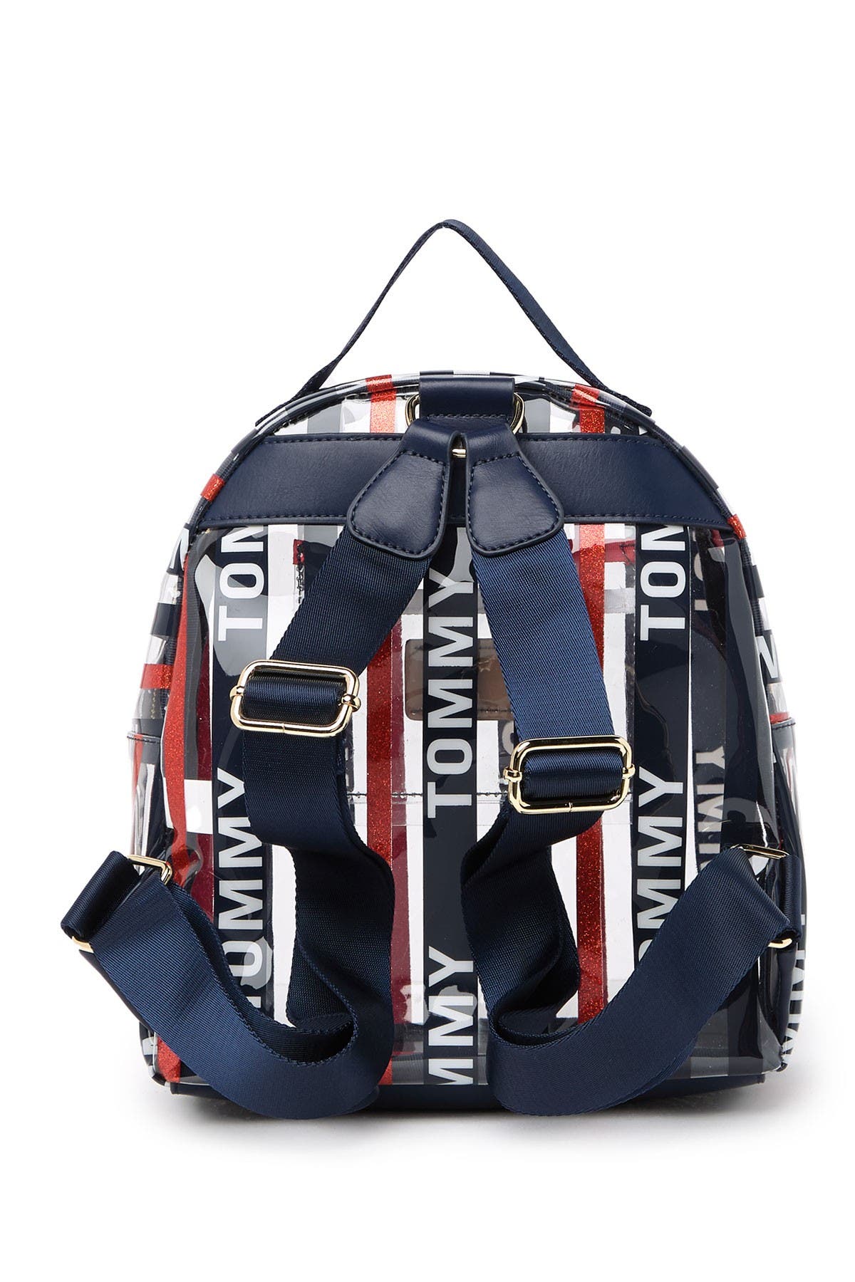 tommy hilfiger clear backpack