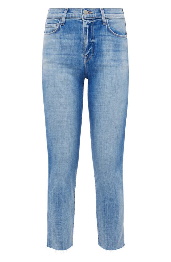 L Agence Sada Crop Slim Jeans In Highland