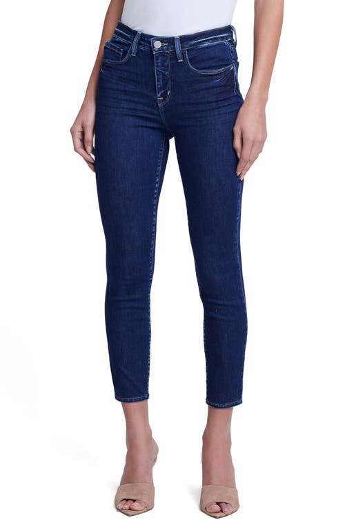 Margot High Waist Crop Skinny Jeans in 4Am