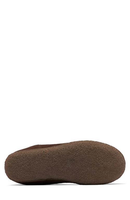 Shop Sorel Manawan Ii Faux Fur Lined Slipper In Elk/tobacco