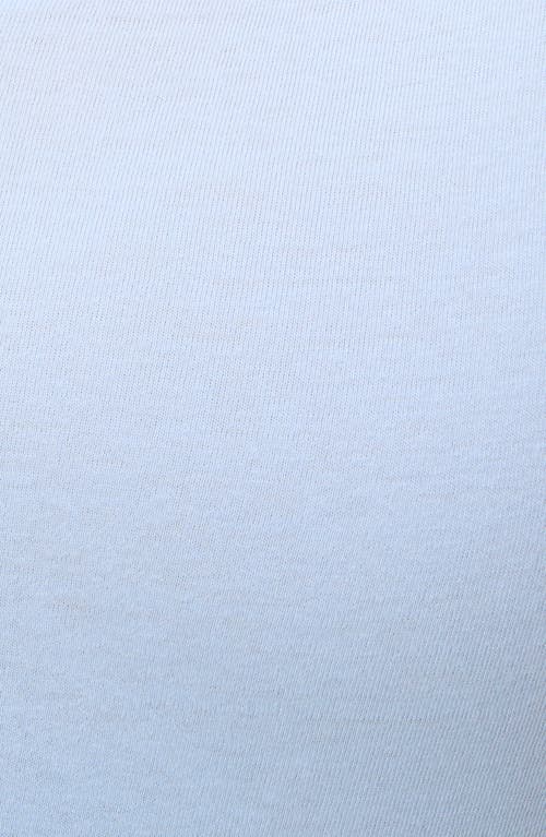 The Standard Stitch The Crew Tee In Sky Blue