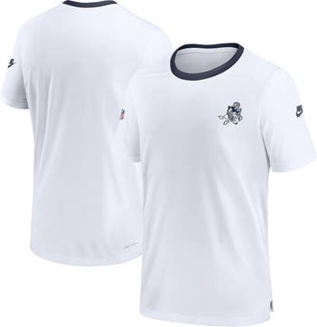 Nike Men's Nike White Dallas Cowboys Sideline Coaches Alternate Performance  T-Shirt