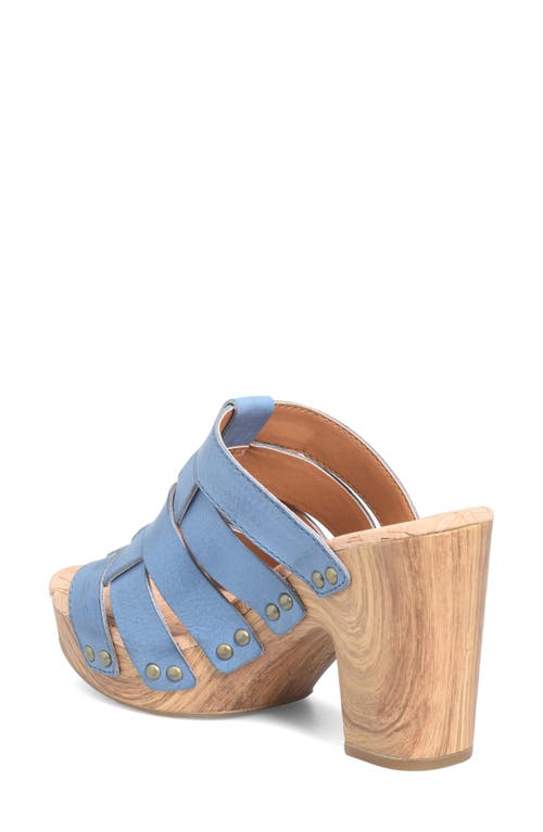 Shop Kork-ease ® Devan Platform Sandal In Teal F/g