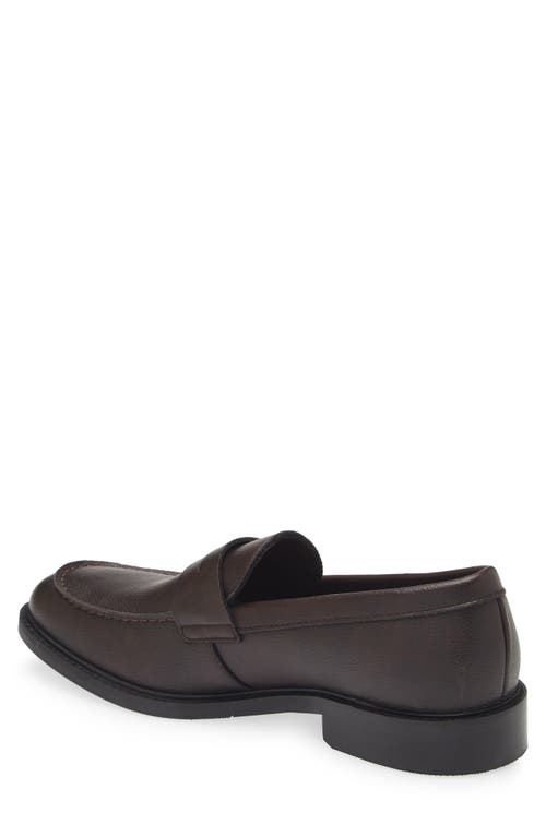Abound Wade Penny Loafer In Brown Dark