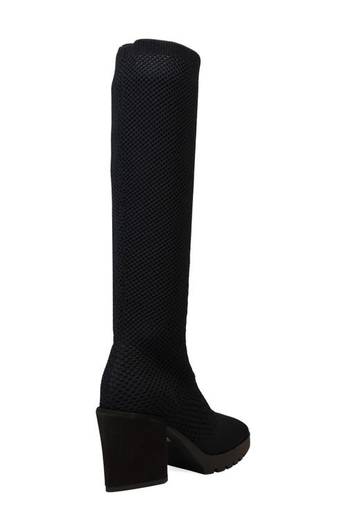 Shop Eileen Fisher Syd Stretch Knee High Boot In Black