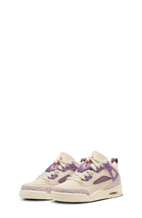 Nike Kids' Spizike Low Sneaker In Light Brown/violet Dust/sail