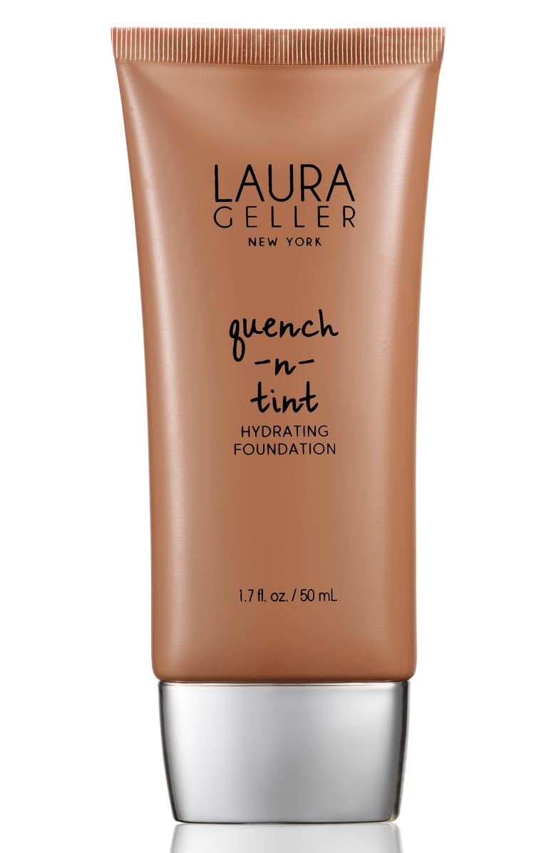 LAURA GELLER BEAUTY Quench-n-Tint Hydrating Foundation, Main, color, DEEP