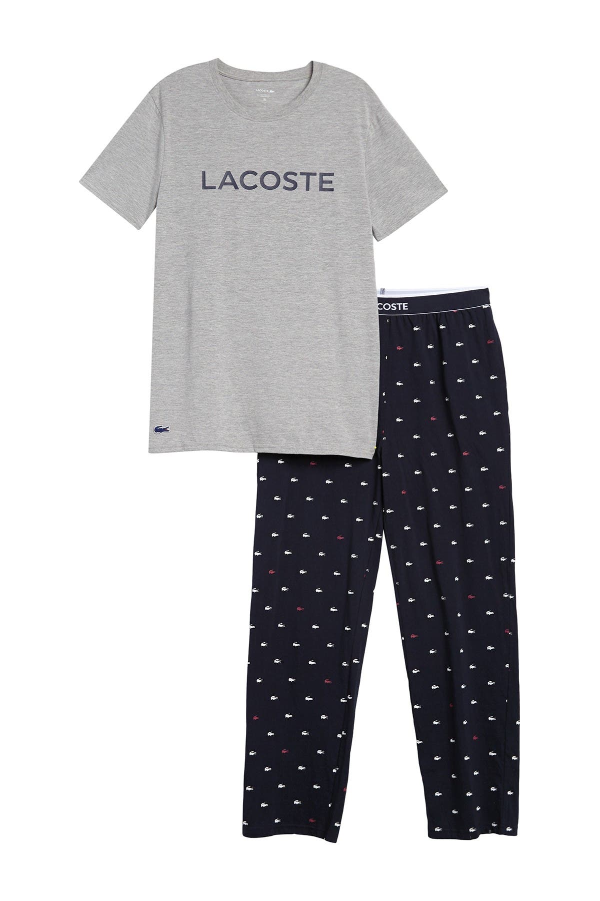 Lacoste | Logo T-Shirt \u0026 Lounge Pants 