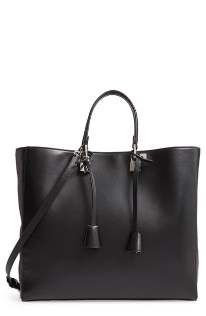 GIAMBATTISTA VALLI LEATHER TOTE,19FWPVVEBL07