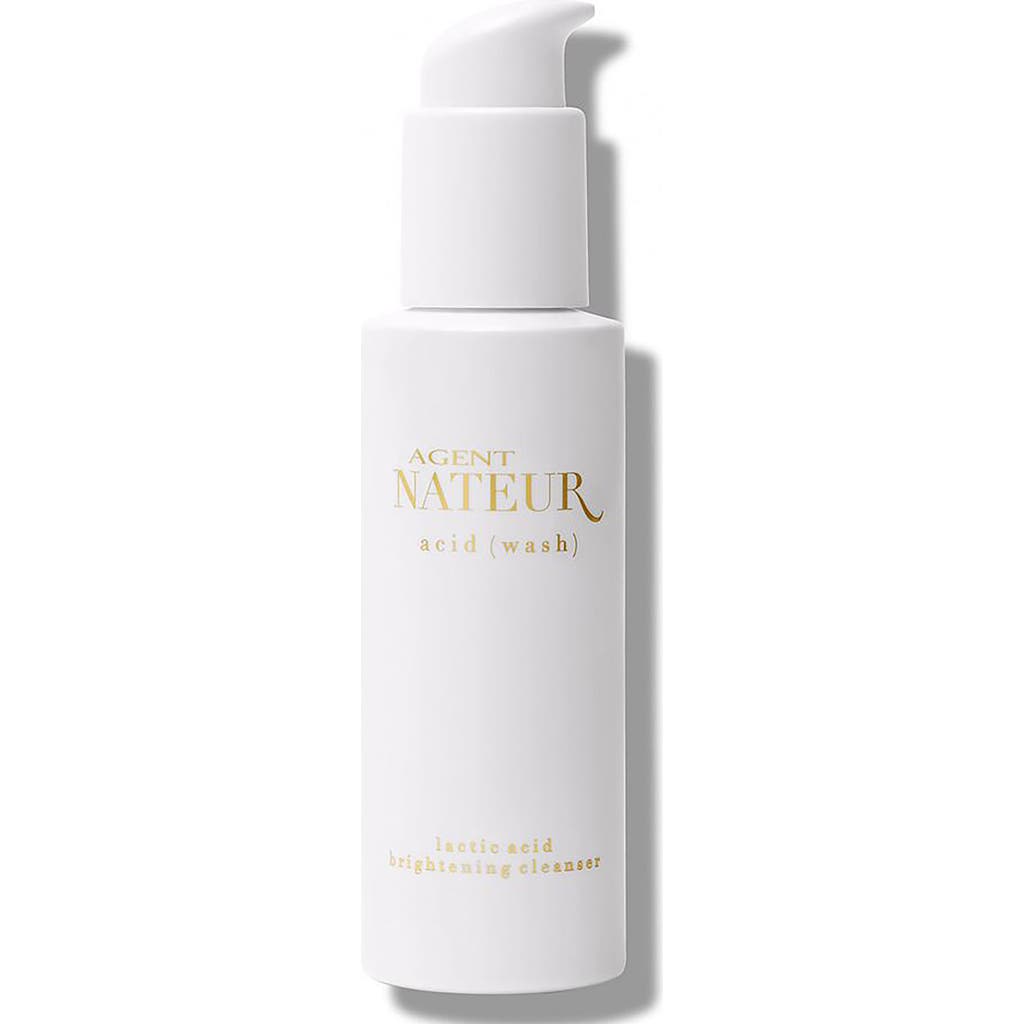 Agent Nateur acid(wash) Lactic Acid Brightening Cleanser