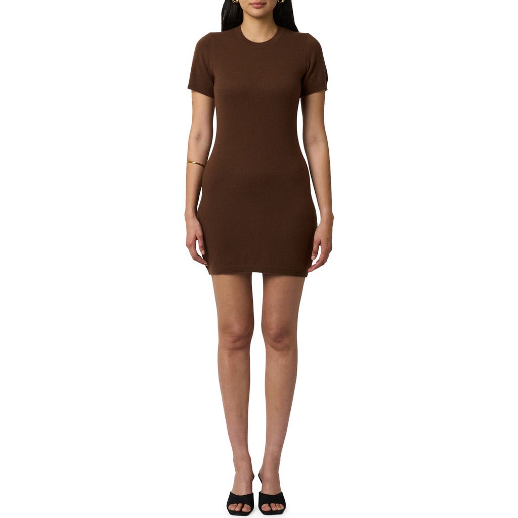 Equipment Cataleya Cashmere Sweater Minidress In Pinecone