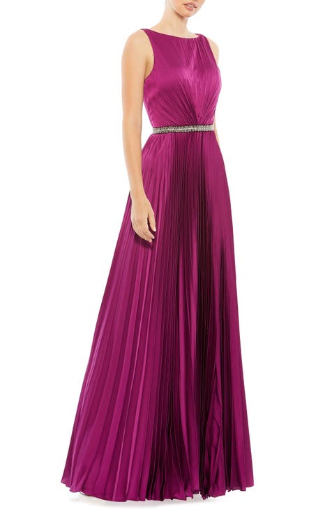 Women s Pleated Formal Dresses Evening Gowns Nordstrom