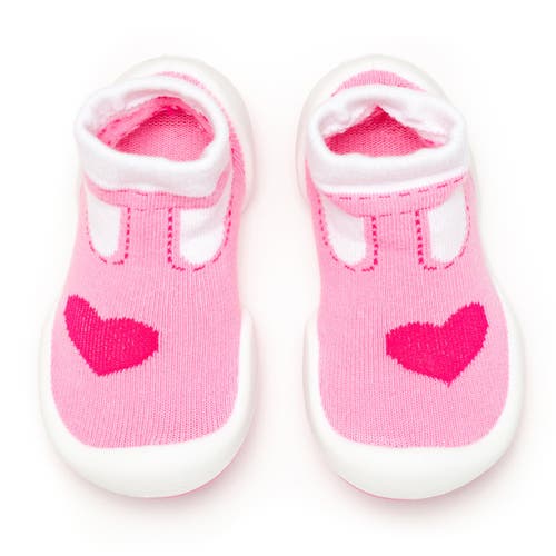 Shop Komuello Toddler Girl Sock Shoes In Pink