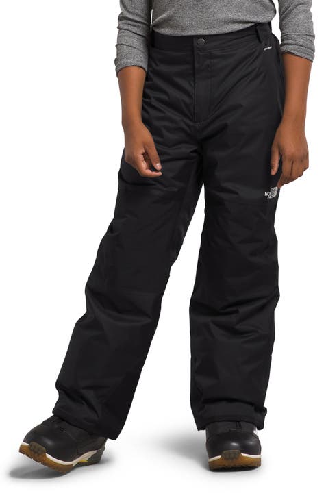 North Face Brown HyVent Insulated Ski Snow Pant, Boys S 7 8 