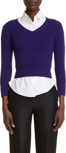 The Row Cael Cashmere Blend Sweater Nordstrom