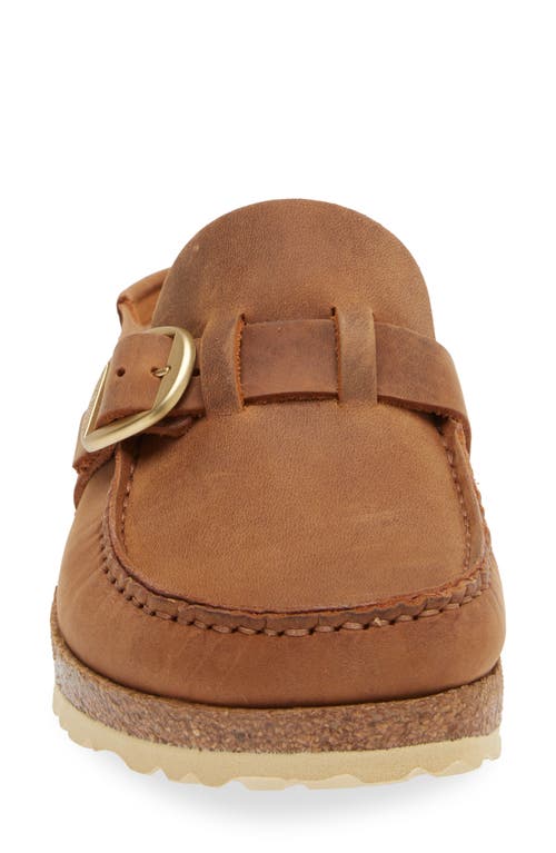 Shop Birkenstock Buckley Clog In Cognac