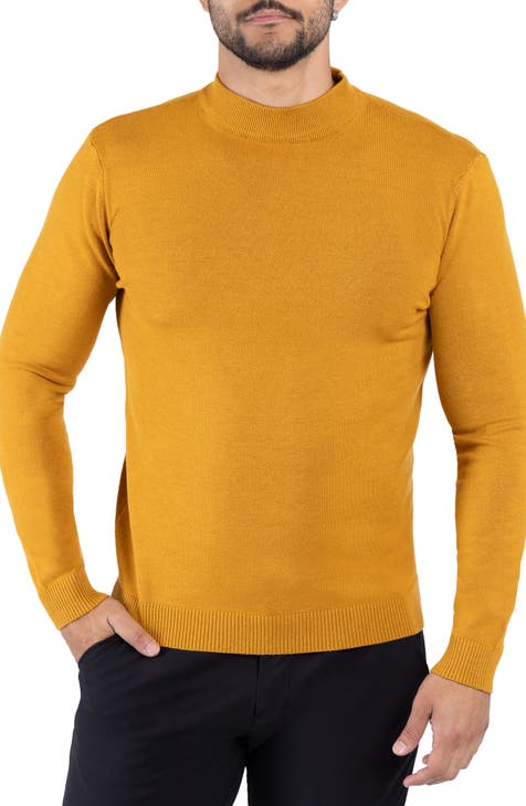 Core Mock Neck Knit Sweater