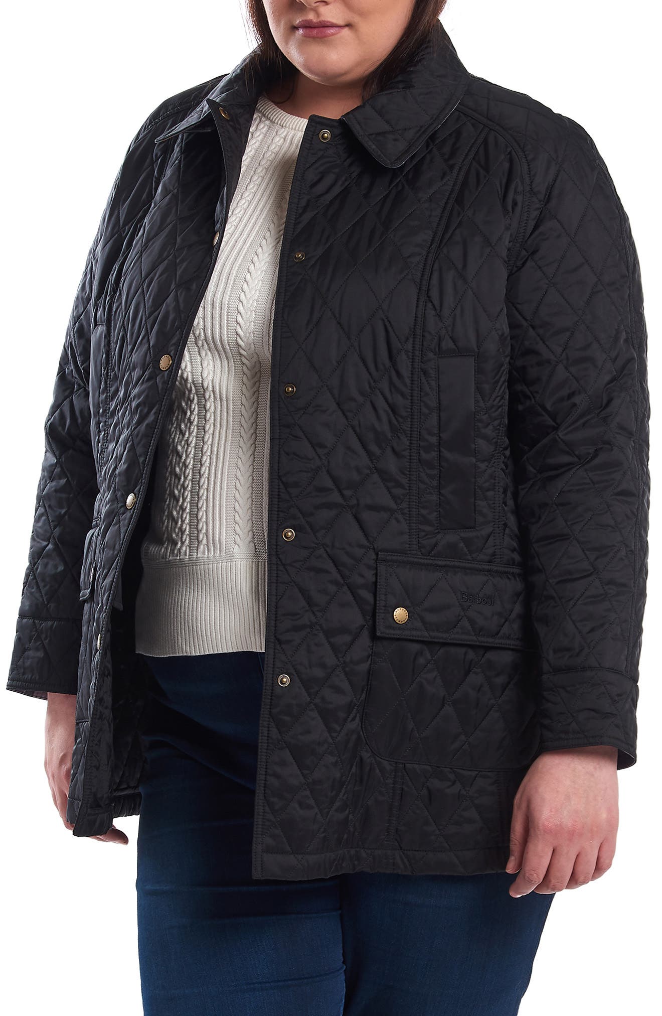 women's plus size barbour jacket