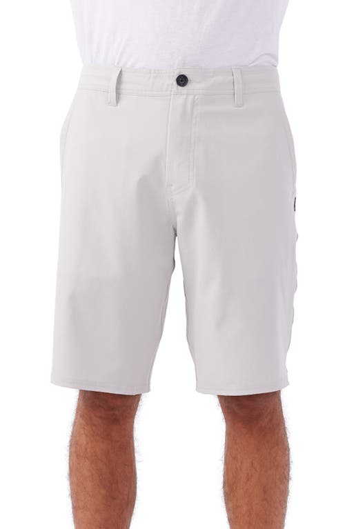 Shop O'neill Reserve Heather Hybrid Shorts In Fog