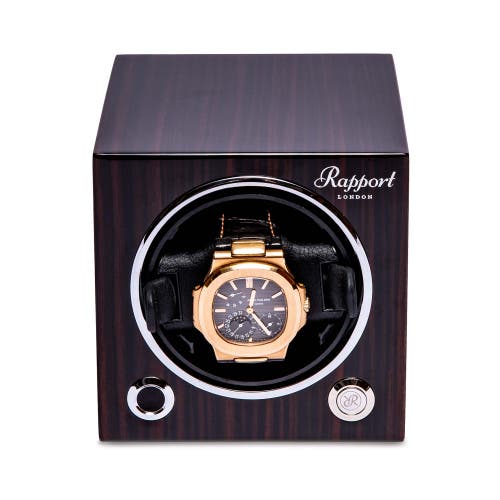 Rapport London Evolution Single Watch Winder In Macassar