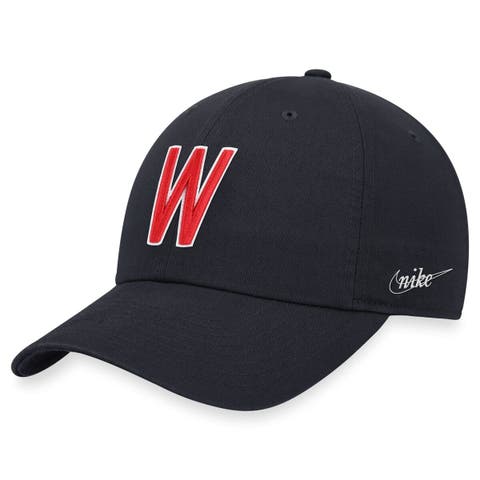 Men's Cleveland Indians Logo Nike Navy Heritage 86 Adjustable Hat