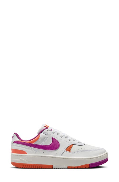 Shop Nike Gamma Force Sneaker In White/fuchsia/mango